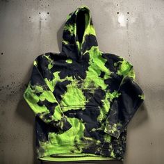 Hand dyed green and black Hoodie  . Gorgeous green and black Sweatshirt is extremely soft and made out the highest quality materials available. Unisex sizing so please see size guide in photos *does not have draw cords on hood Items are hand dyed so patterns will vary . Estimated processing time is 5 to 7 days . Message for rush orders  Washing instructions :  Wash on cold inside out  Do not use bleach  Tumble low  Wash by itself for the first few washes  Do not use liquid softener  Hoodie:  8 o Green Hooded Sweatshirt For Streetwear, Green Cotton Hoodie For Streetwear, Green Hooded Urban Sweatshirt, Oversized Green Hoodie For Streetwear, Urban Green Hooded Sweatshirt, Green Hoodie With Drawstring For Streetwear, Urban Style Green Hoodie With Long Sleeves, Urban Green Sweatshirt For Streetwear, Urban Green Sweatshirt With Drawstring Hood