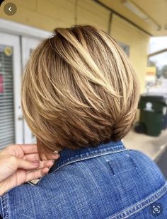 Layered Bob Haircuts, Ladies Hair, Modern Haircuts, Bob Haircut For Fine Hair, Layered Bob, Bob Hair