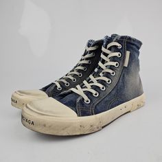 Boots Metal, Ticci Toby, Denim Cotton, Boots And Sneakers, 1 Or 2, Mens Denim, Shoe Box, The Netherlands, High Top