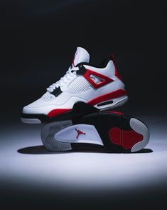 A new twist on a classic design. The Air Jordan 4 Retro "Red Cement" offers a fresh take on the classic "White Cement" design from 1989. Cement Design, White Cement, Nike Jordan Retro, Shoe Wishlist, Jordan 4 Retro, Air Jordan 4, Air Jordan 4 Retro, Air Jordan 3, Jordan 3