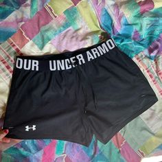 Under Armour Shorts Athletic Under Armour Black Shorts With Elastic Waistband, Under Armour Black Shorts With Built-in Shorts, Under Armour Black Workout Shorts, Under Armour Black Athleisure Shorts, Under Armour Black Sporty Shorts, Under Armour Casual Black Shorts, Black Sporty Shorts By Under Armour, Black Athleisure Shorts By Under Armour, Casual Black Under Armour Shorts