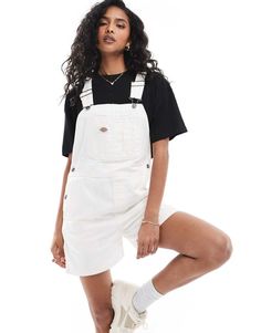 Jumpsuits & Rompers by Dickies Your one-and-done outfit Classic overalls design Adjustable buckle straps Functional pockets Logo detail Relaxed fit Overalls Design, Outfit Classic, Winter Party Dress, Spring Floral Dress, Duck Canvas, Bib Overalls, Jumpsuit Shorts Rompers, Black Long Sleeve Dress, Long Black Dress