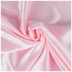 a pink satin fabric with very thin lines on the top and bottom, as well as an