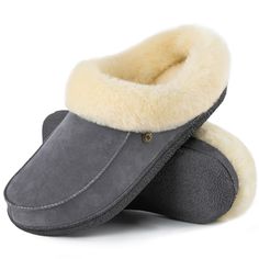 PRICES MAY VARY. MOCCASIN DESIGN & SIZE TIPS: Featuring a semi-open collar for easy slip-on convenience, our slippers cater to the one-step comfort you seek. However, due to the thick plush lining, they may make you feel a little tight when you first put them on. Please give them enough time to fit your feet COMFORTABLE MATERIALS: Crafted with a microsuede upper, plush faux shearling lining, and faux wool collar, our house shoes offer both durability and warmth. Designed to withstand dirt and we Indoor Outdoor House, Outdoor House, Moccasins Slippers, Shoe Gifts, Soft Pillows, House Shoes, Comforters Cozy, Our House, Chic Design