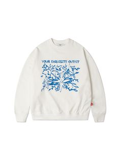 Editor's NotesThis casual sweatshirt is printed with brand's unique graphic artwork on the front. It has a classic crewneck profile and is versatile to coordinate with any bottoms.- Crew neck- Graphic print on the front - Point logo label at the side- Ribbed edges- Relaxed fitMeasurements (in.) 1(M) / 2(L) / 3(XL) - Total Length: 26.0 in. / 26.2 in. / 26.4 in.- Shoulder: 24.4 in. / 25.0 in. / 25.6 in.- Chest: 26.8 in. / 27.4 in. / 28.0 in.- Sleeve Length: 21.7 in. / 22.0 in. / 22.4 in.Compositio Flower Sweatshirt, Logo Label, Graphic Artwork, Star Flower, White Sweatshirt, Casual Sweatshirt, Graphic Prints, Sleeve Length, Top Outfits