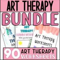 This bundle comprises approximately 90 different exercises that are print and go! The worksheets included within the bundle can cover a very broad age range, with many activities suitable for both children and teens.The bundle features a range of both structured activities (in the Art Therapy Worksh... Art Therapy Exercises, Drawing Worksheets, Therapy Exercises, Emotional Awareness, Different Exercises, Therapy Worksheets, Professional Presentation, Positive Psychology, Managing Emotions