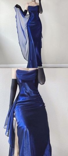 Sheath Prom Dress, Blue Prom Dress, Cute Prom Dresses, Grad Dresses, Prom Dresses Blue