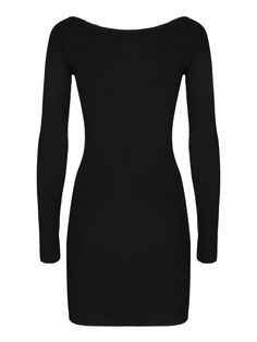 Long sleeve ribbed knit dress. Boat neckline. Front metallic logo detail.Elegant and contemporary, this ribbed black Diesel dress enhances the silhouette with a snug fit and a feminine boat neckline. Perfect for an upscale evening or a formal event.Gender: WomenMaterial: 83% VISCOSE 17% POLYESTERColor: BlackMade in: ImportedProduct ID: A14188 0DLAX 9XX*Import tax/duty will be calculated at checkout (If applicable) Diesel Dresses, Ribbed Knit Dress, Boat Neckline, Black Mini, Metallic Logo, Dresses Xs, Snug Fit, Off Shoulder Dress, Ribbed Knit