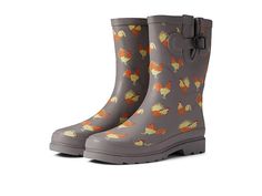 Western Chief Waterproof Mid Rain Boot - Women's Rain Boots : Refined Roosters : Bring on the rainy days in the Western Chief Mid Height Rain Boots. Your style is so sweet that it will be buzzing all season in the Western Chief Bloom Bees Mid Boot. Patterned with all your favorites, these Western Chief Waterproof Mid Rain Boot showcase your favorite pastime. The Western Chief Blossoming Mid boots have a cute allover floral print, a comfortable fit, and reliable waterproof protection to keep you Rain Boots For Rainy Season With Round Toe, Casual Rain Boots With Round Toe For Rainy Weather, Casual Waterproof Boots For Rainy Weather, Casual Rain Boots For Rainy Weather, Casual Rain Boots With Round Toe, Waterproof Round Toe Boots For Spring, Casual Waterproof Boots With Round Toe For Rainy Weather, Casual Rain Boots For Rainy Season, Casual Spring Rain Boots With Round Toe