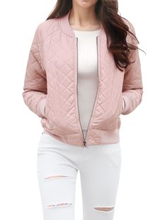 Shop Allegra K for casual zip up raglan long sleeve quilted bomber jacket you are looking for, get more women's jackets for yourelf. Order now! Free Returns! Very Short Dress, Raglan Long Sleeve, Formal Party Dress, Rockabilly Dress, Cap Dress, Plus Size Maxi, Embroidered Shorts, Cosplay Dress, Woman Standing