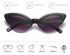 These Aaliyah Sunglasses are perfect for a day out! With their dramatic shades and lens attributes being photochromic along with anti-reflective. These sunglasses are best to protect you from harsh sunlight rays. Lenses Optical Attribute: Gradient Lenses Optical Attribute: Photochromic Lenses Optical Attribute: Anti-reflective Lenses Optical Attribute: UV400 Lens Height: 50mm Lens Width: 50mm Lenses Material: Polycarbonate Frame Material: Plastic Product Function: 100% UV400 Protection Against H Summer Tinted Shield Sunglasses Polycarbonate, Summer Tinted Shield Sunglasses, Beach Cat Eye Shield Sunglasses With Polarized Lenses, Summer Shield Sunglasses With Polarized Lenses, Summer Cat Eye Sunglasses With Gradient Lenses For Outdoor, Modern Cat Eye Sunglasses For Summer Outdoors, Summer Polycarbonate Shield Sunglasses With Polarized Lenses, Summer Outdoor Cat Eye Sunglasses With Tinted Lenses, Modern Polycarbonate Cat Eye Sunglasses For Summer