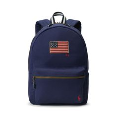 A must-have for back to school this backpack features durable cotton canvas ample pockets and our signature embroidered Pony. Fancy Bags, Boys Accessories, Canvas Backpack, Cotton Canvas, Back To School, Bag Accessories, Ralph Lauren, Backpacks, Canvas