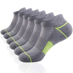 PRICES MAY VARY. BEST ANKLE RUNNING SPORTS SOCKS for MEN – Made of 95% polyester,5% spandex. High quality material makes the athletic socks so breathable, comfortable to wear all day without irritating your feet skin. CUSHIONED SOLES and TAB DESIGN - Constructed with soft plush sole cushioning for adding comfort. Extra GEAR on the Heel provides abrasion protection. Protecting your achilles tendon from injury due to shoes friction. OCCASION:Match with any shoes, oxfords, sneakers and more! They s Tab Design, Achilles Tendon, Grey Socks, Scrub Jackets, Running Socks, Sports Socks, Running Sports, Athletic Socks, Scrub Pants