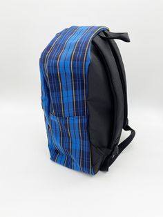 "Our School Uniform Plaid Backpack matches with your daughter or son's school uniform. It's perfect for their casual daypack for daily use at school, field trip, sport events. ✥ Zippered top and outside zipped front pocket. ✥ Perfect for the easy carrying. The top grab handle offers quick grab-and-go mobility ✥ Comfortable ergonomic padded adjustable straps keep the pressure off. ✥ Padded back panel ensure cushioning comfort. ✥ High Quality Soft Material(100% polyester). Machine wash cold delica Blue Softback Backpack For Outdoor Activities, Functional Blue School Backpack, Blue Functional School Backpack, Navy School Backpack With Adjustable Strap, Casual Navy Backpack For Daily Use, Casual Navy School Backpack, Blue Student Backpack, Casual Navy Standard Backpack, Navy Backpack For Students Back To School