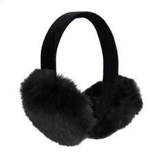 Make a statement this winter in these chic earmuffs! You'll be sure to receive numerous compliments every time you pull out this elegant accessory to add to your winter ensemble. Luxurious and soft, these earmuffs are crafted from high-quality faux fur. A great gift for your favorite vegan fashionista! 100% Acrylic Faux Fur. Velvet band. Premium quality. Please message with any inquiries. Accessories Png, Fur Earmuffs, Designer Hair Accessories, Silver Wrapping Paper, Vegan Style, Fall Winter Fashion, Rex Rabbit, Winter Mode, Vegan Fashion