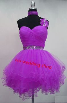 Lovely Purple Mini Tulle Ball Gown Homecoming Dresses Rapunzel Wedding Dress, Purple Prom, Tulle Balls, Purple Prom Dress, Mini Robes, Tulle Ball Gown, Short Prom Dress, Short Homecoming Dress, Dress Girl