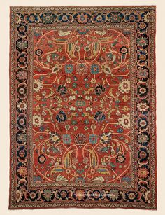 Antique Rugs Persian Carpet, Iranian Rugs, Iranian Carpet, Rugs Persian, Victorian Home Decor, Carpet Fabric, Flying Carpet, Sultanabad Rug, Persian Carpets