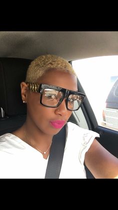 Short Blonde Natural Hair Black Women, Blonde Twa Natural Hair, 4c Short Haircut, Short Haircut Blonde, Black Hair 4c, Natural Short Cuts, Hair Black Hair, Blonde Natural Hair, Blonde Natural