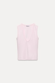 COTTON T-SHIRT Basic Stretch V-neck Tank Top, Stretch V-neck Vest Top, Cotton V-neck Summer Top, V-neck Cotton Top For Summer, Basic Cotton V-neck Top For Summer, Trendy V-neck Vest Top, Trendy V-neck Top, Spring Cotton V-neck Tank Top, Trendy V-neck Tank Top For Spring