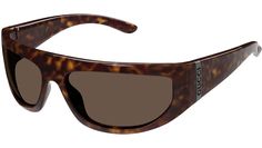 Gucci Fashion sunglasses model GG1574S rectangle injection frame color code 002 shiny dark havana with havana temple and solid brown lens. Designer Brown Shield Sunglasses With Gradient Lenses, Luxury Brown Shield Sunglasses With Polarized Lenses, Designer Brown Shield Sunglasses With Tinted Lenses, Designer Brown Shield Sunglasses With Polarized Lenses, Casual Brown Rectangular Shield Sunglasses, Classic Brown Rectangular Shield Sunglasses, Brown Gucci Shield Sunglasses With Tinted Lenses, Gucci Brown Tinted Shield Sunglasses, Gucci Brown Tinted Sunglasses