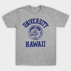 Wear this vintage reproduction of the real design from the university of Hawaii in the 80's. -- Choose from our vast selection of Crewneck and V-Neck T-Shirts to match with your favorite design to make the perfect graphic T-Shirt. Pick your favorite: Classic, Boxy, Tri-Blend, V-Neck, or Premium. Customize your color! For men and women. Hawaii Outfits, University Of Hawaii, University Tshirt, Vintage University, The 80's, Hawaii Shirt, V Neck T Shirt, Graphic T Shirt, Hawaii