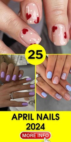 Oval Nails Designs, Nails With Design, April Nails, 2024 Nails, Nails Art Ideas, September Nails, Classy Nail Designs, Pinterest Nails, Cute Spring Nails