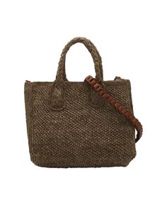 Best price on the market at italist | Ibeliv Dark Brown Raffia Rary Tote Bag Natural Straw Tote Bag For On-the-go, Brown Straw Shoulder Bag For On-the-go, Natural Satchel Straw Bag For On-the-go, Natural Straw Bag With Adjustable Strap For On-the-go, Brown Leather-handled Crossbody Box Bag, Brown Top Handle Bucket Bag, Brown Rectangular Bucket Bag For On-the-go, Top Handle Bag With Detachable Handle In Natural Color, Brown Bucket Bag With Double Top Handle