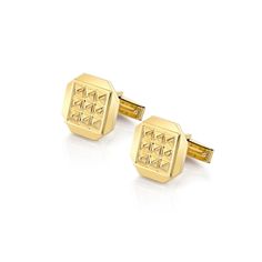 The Men's Tetra octagon cufflinks draw inspiration from the Octave Collection, honoring the harmonious balance found in the eight-sided octagon shape. Featuring the Tetra's distinctive sculpted pyramid studs, these cufflinks promise to infuse your style with a refined and masculine allure. SKU: #CL104 Gold Hex, Octagon Shape, Storing Cookies, Womens Wedding Bands, Three Stone Rings, Cuff Earrings, Cuff Links, High Jewelry, Mens Wedding Bands