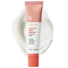 Glossier Cherry Balm Dotcom, Glossier Sephora, Glossier Balm, Glossier Balm Dotcom, Glossier Lip Balm, Hydrated Lips, Coconut Lip Balm, Best Lip Balm, Balm Dotcom