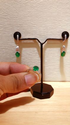 Details:- Material:- 925 Sterling Silver Gemstone:- Natural Green Onyx Stone shape:- Oval Stone Size:- 7x9 mm Jewelry Type :- Ring & Earring Set Ring Size:- 7.5(U.S), 16(IND) BY:- Praag Jewels Jaipur.  Elevate your style with this stunning Natural Green Onyx 925 Sterling Silver Earring and Ring set, perfect for women who appreciate handmade jewelry. Crafted with care, these pieces showcase the beauty of green onyx gemstones, making them an elegant addition to your collection. Green onyx is also Green Onyx Jewelry, Green Onyx Stone, Earring Ring, Ring Earring, Womens Jewelry, Set Ring, Gift For Girls, Jewelry Gemstone, Oval Stone