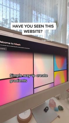 a computer screen with the words, have you seen this website? simple way to create students