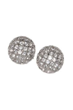 Disco Fever Channel a 70s vibe with these sparkling rhodium and rhinestone disco ball studs. Disco Fever, Kenneth Jay Lane, Clip Earrings, Disco Ball, Clip On Earrings, Jay, Jewelry Earrings, Sparkle, Women Jewelry