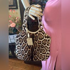 Yves Saint Laurent Rive Gauche Pony Hair Handbag In Very Good Condition Approx. 13 In H X 13 In L X 1 In D Shoulder Strap 7 7/8 In Long All Sales Are Final Saint Laurent Bags, Yves Saint Laurent Bags, Rive Gauche, Pony Hair, Womens Tote Bags, Yves Saint Laurent, Saint Laurent, Shoulder Strap, Handbags