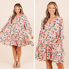 We thought you should know that you need this dress in your wardrobe! It features a pretty pink color and a beautiful floral pattern that is just what you need for the season! Perfect for a brunch date with the girls, this dress will make you stand out and feel confident!
100% Rayon Brunch Date, Model Fits, Dress Pink, Pretty Pink, Feel Confident, Affordable Fashion, Need This, Pretty In Pink, Pink Dress