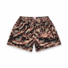 Handsewn Double Layer Paisley Mesh Shorts | Black Paisley Mesh Shorts  | Casual Shorts | Basketball Shorts |  Shorts are 100% Mesh Double Layered For Maximum Comfort These shorts are perfect for casual wear, vacation, or even playing sports within Playing Sports, Mesh Shorts, Shorts Casual, Basketball Shorts, Shorts Black, Short Outfits, Double Layer, Mens Shorts, Hand Sewing