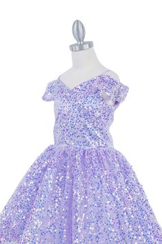 Make every occasion special with the Embellished Sequin Off Shoulder Knee Length Kids Dress. This exquisite dress combines style and comfort effortlessly, ensuring your child stands out with grace and charm. Crafted from 100% polyester, this dress is available in three enchanting colors: Blue, Lilac, and Pink. The off shoulder design adorned with radiant sequins adds a touch of glamour, while the tapered bottom skirt enhances elegance. A corset back provides a comfortable and adjustable fit, mak Off Shoulder Design, Neck Wedding Dress, Blue Lilac, Corset Back, Shoulder Design, Plus Size Dress, Wedding Bridesmaids, Sequin Dress, Kids Dress