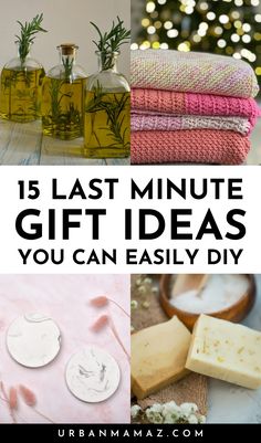 the top ten last minute gift ideas you can easily diy for christmas or new year's eve