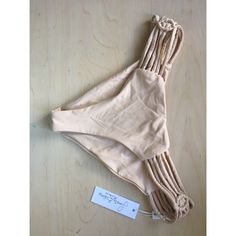 Frankie's Bikinis "Willow" Bottom In Nude Size Medium. Brand New With Tags, Never Worn. Shown On Model In White. Really Cute, Just Didn't Fit Me! Fitted Beige Swimwear For Sunbathing, Fitted Beige Swimwear For Beach Party, Beige Beachwear Bottoms For Pool, Beachwear Stretch Swimwear In Beige, Beige Stretch Swimwear For Beach, Beige Swimwear For Beach Festival, Fitted Beige Swimwear With Tie-side Bottom, Fitted Beige Bottoms For Beachwear, Fitted Beige Bottoms For Beach Season