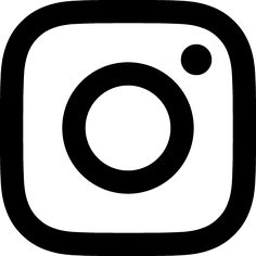 a black and white instagram icon with circles on the bottom right hand corner,