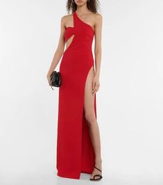 Make an alluring statement at your next event in this red gown from Mônot. The floor-length design is shaped with cutouts at the bust and waist..Closure: zipped side.Padded cups.Designer color name: Red.Care instructions: dry clean.Material: 100% polyester.True to size.Low back.Fitted.Mid-weight material.Padded top.The model seen in the picture is 178cm-5'10' and wearing a size US 4 Cutout Gown, Padded Top, Red Gowns, Clothing Dresses, Low Back, Color Names, Floor Length, Dress Skirt, Care Instructions