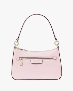 Coach Handbags Outfits, Pink Kate Spade Shoulder Bag, Pink Kate Spade Purse, Kate Spade Purse Pink, Xmas Wishlist, Trendy Purses, Gift Inspo, 2024 Christmas, Birthday Wishlist