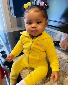 Aaliyah Alyce, Mix Baby Girl, Cute Black Babies, Beautiful Black Babies, Baby Swag, Fashion Baby Girl Outfits