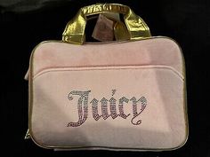 Juicy Couture Pink Gold Rhinestone Cosmetic Makeup Storage Bag NEW  | eBay Makeup Storage Bag, The Missing Piece, Missing Piece, Gold Rhinestone, Makeup Storage, The Missing, Pink Gold, Storage Bag, Makeup Cosmetics