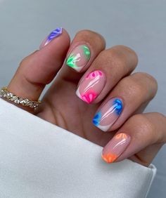 Uñas Summer, Preppy Nails, Hair Colour, Nails Art, Simple Nails, Beauty Skin, Gel Nails, Hair Color, Nail Art