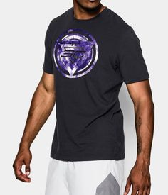 Men's SC30 Ozone T-Shirt | Under Armour US Fitness Artwork, Gold Runner, Kaos Oblong, Basketball Ball, Athletic Sports, Sports Wear