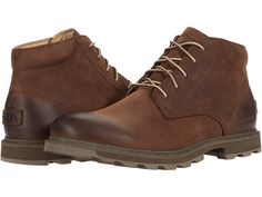 SOREL Madson™ II Chukka Waterproof | Zappos.com Converse Leather Shoes, Alex Box, Mens Leather Chukka Boots, Sorel Waterproof Boots, Mens Waterproof Boots, Boots Outfit Men, Ryan Tedder, Adidas Shoes Originals, Rugged Boots