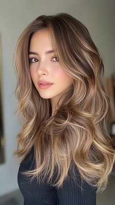 Long To Short Hair, Honey Hair, Winter Hair Color, Winter Hair, Ombre Hair Color, Creative Hairstyles, Winter Hairstyles, Hair Color Trends, Hair Transformation