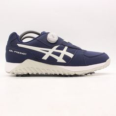 Asics Golf Shoes Gel-Preshot Men's 10 Boa Soft Spike Wide 1113a003 White Navy Listed As Pre-Owned But Was Store Display Might Have Minor Scuffs But Never Used Please See All Photos Shoes Asics, Asics Shoes, Store Display, Golf Shoes, Navy Color, Athletic Shoes, Blue White, Golf, Size 10