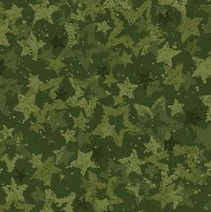 an army green background with stars and spots