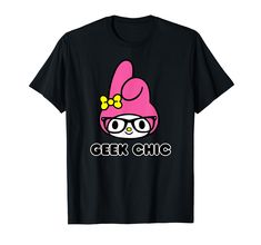 PRICES MAY VARY. Officially Licensed Sanrio Merch Lightweight, Classic fit, Double-needle sleeve and bottom hem Sanrio Merch, Geek Chic, My Melody, Branded T Shirts, Top Styles, Fashion Branding, Geek Stuff, Tops & Tees, T Shirts